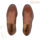 حذاء ايطالي جلد طبيعي مع نقشات من جلد النعام