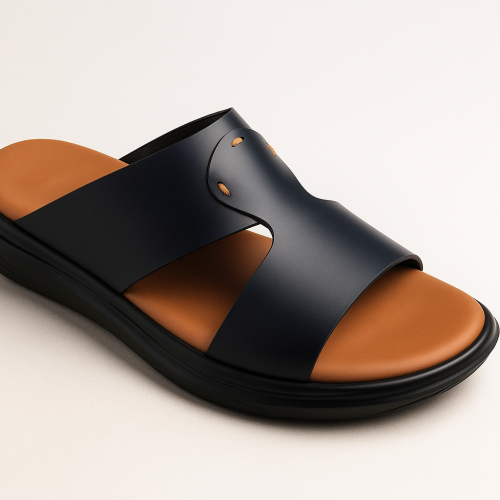 حذاء طبي لون اسود 4 سم 807825