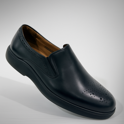 جزمة طبية مريحة وفخمة لون اسود