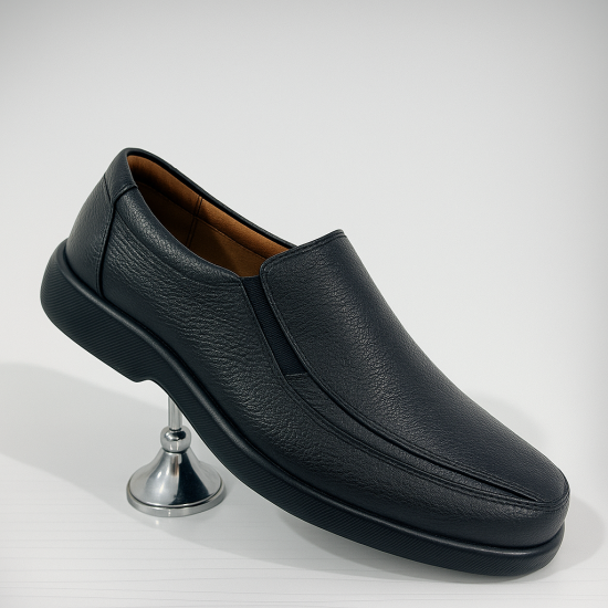 جزمة طبية مريحة وفخمة لون اسود